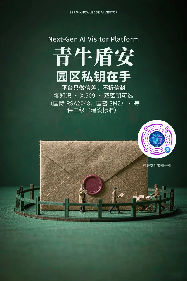 青牛盾安发布海报 · 微缩景观