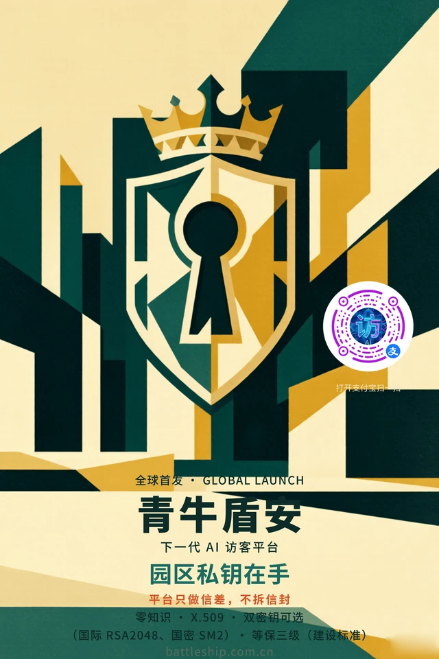 青牛盾安发布海报 · 复古画报